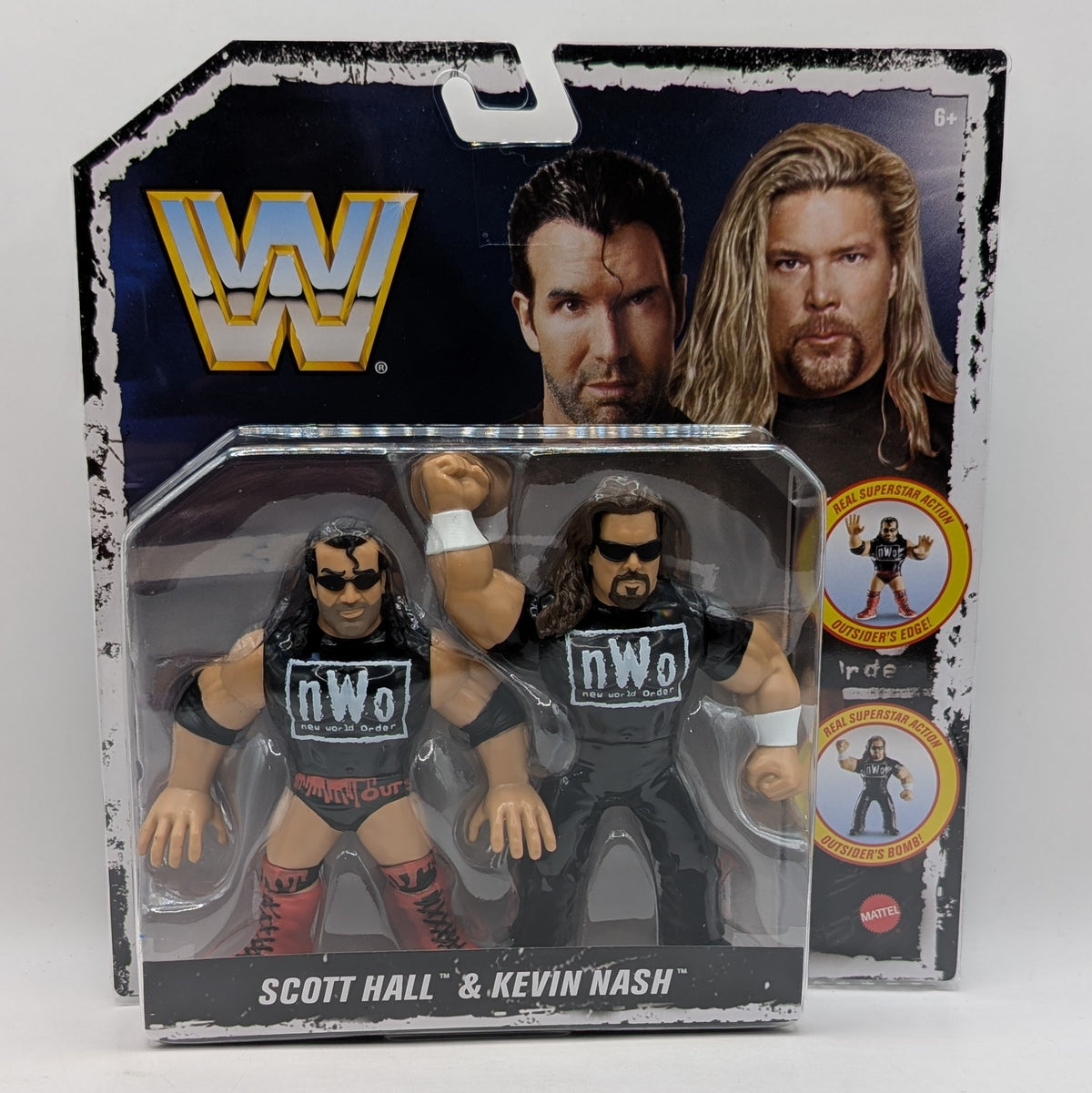 Retro Ringside Exclusive New World Order (N.W.O.) 2-Pack The Outsiders (Kevin Nash & Scott Hall)