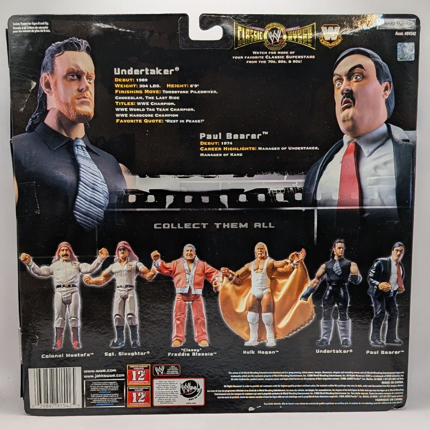 Classic Superstars 2-Packs 4 The Undertaker & Paul Bearer