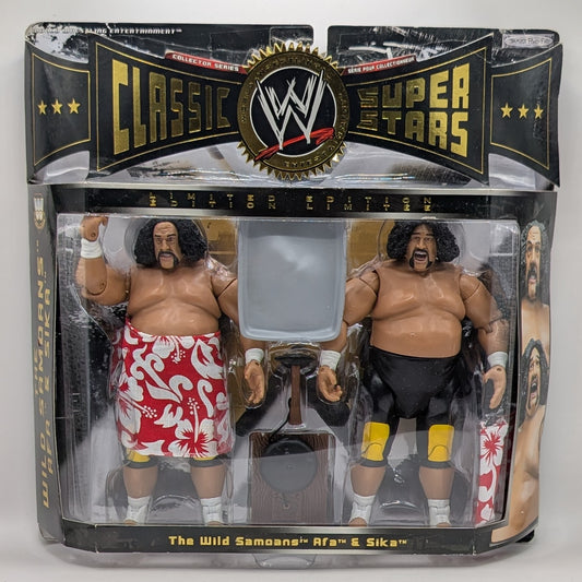 Classic Superstars 2-Packs 3 The Wild Samoans (Afa & Sika)