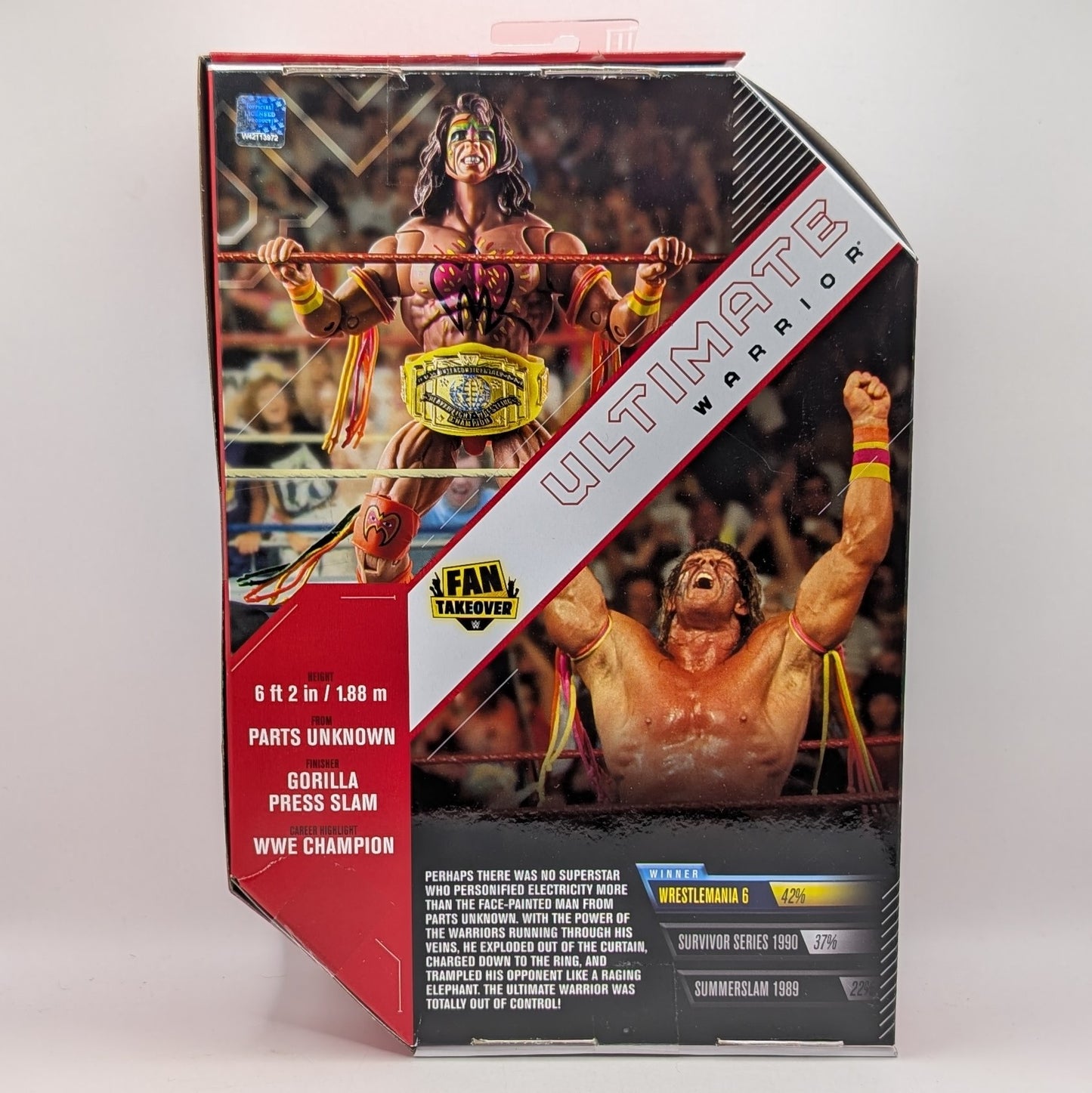 Ultimate Edition Fan Takeover Ultimate Warrior