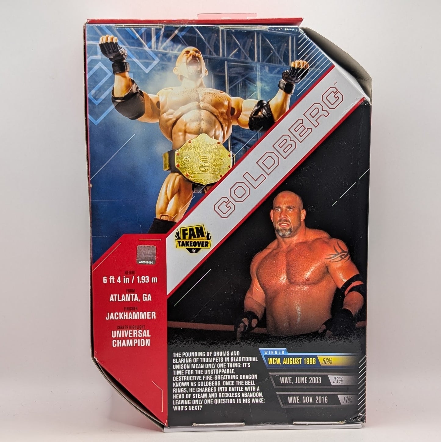 Ultimate Edition Fan Takeover Goldberg