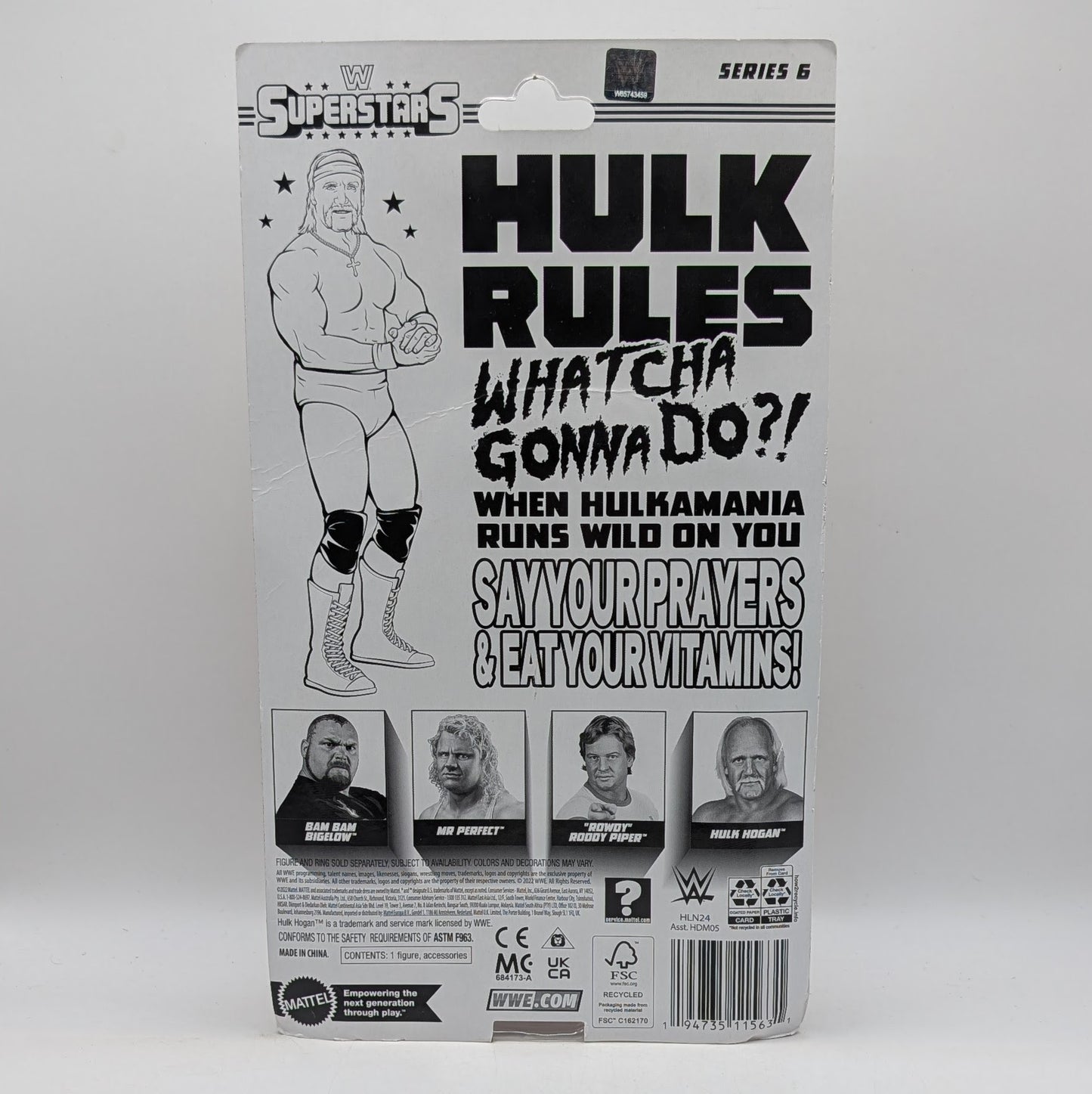 WWE Superstars 6 Hulk Hogan