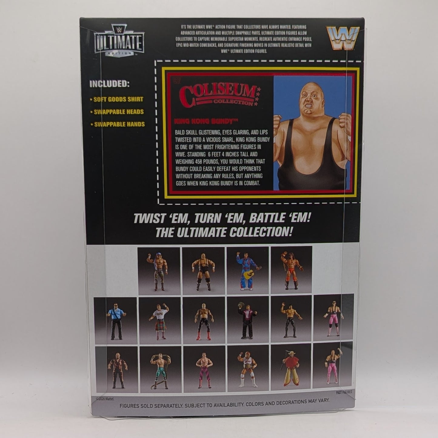 Ultimate Edition Coliseum Collection 8 Jesse Ventura & King Kong Bundy