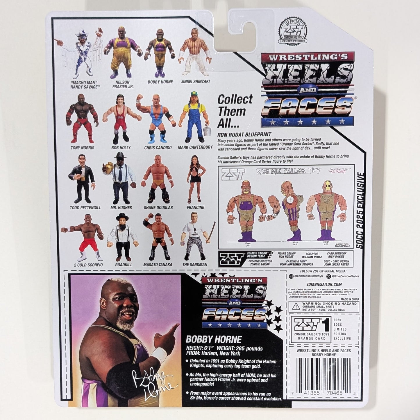Zombie Sailor Heels & Faces 2026 Limited Edition Men On A Mission