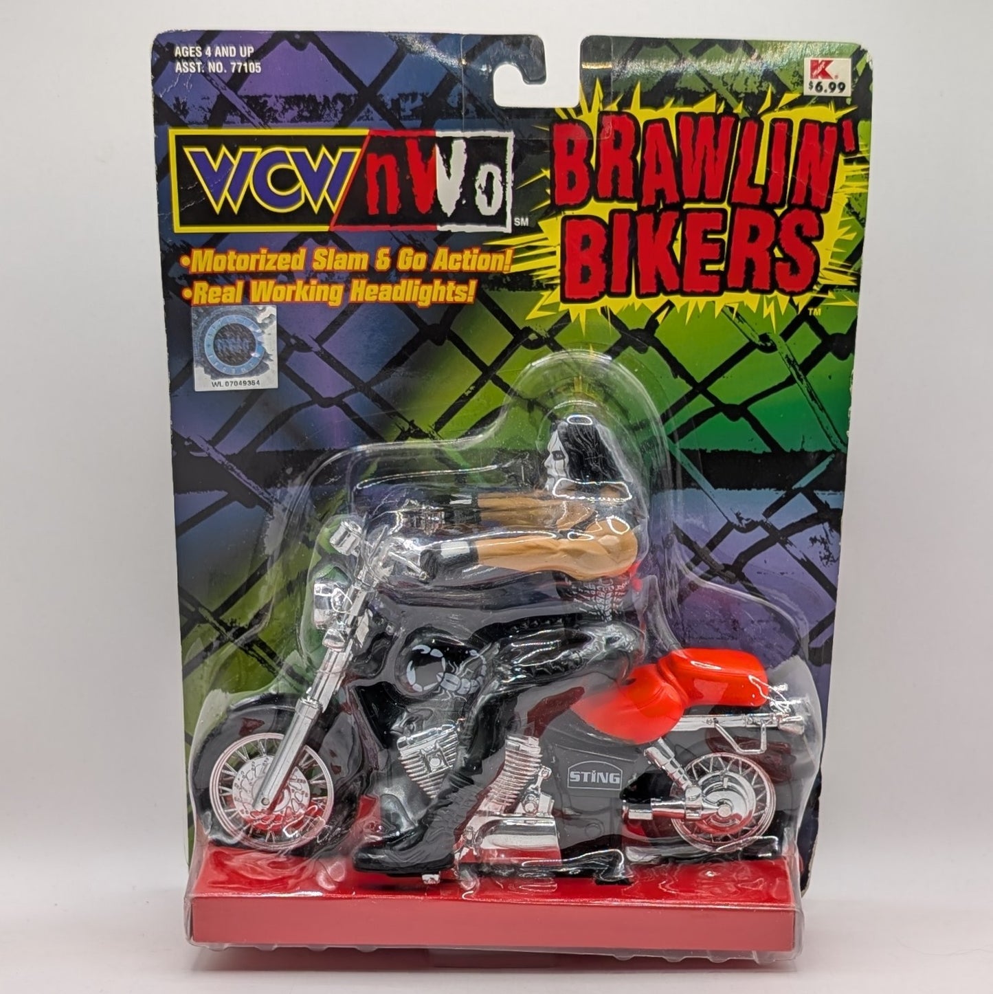 WCW Toybiz Brawlin' Bikers 1 Sting