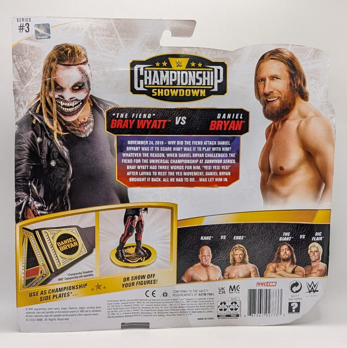Main Event Championship Showdown 3 'The Fiend' Bray Wyatt vs. Daniel Bryan