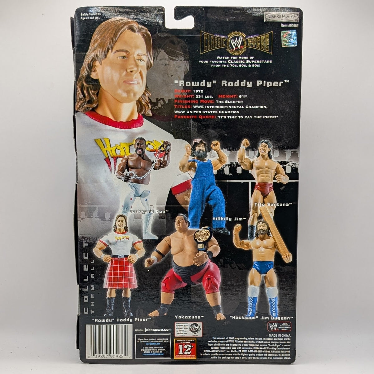 Classic Superstars 2004 Ringside Fest Exclusive Roddy Piper