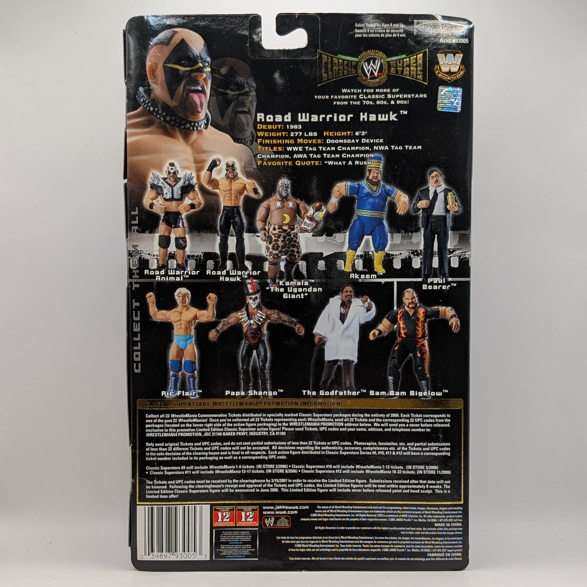 Classic Superstars 9 Road Warrior Hawk