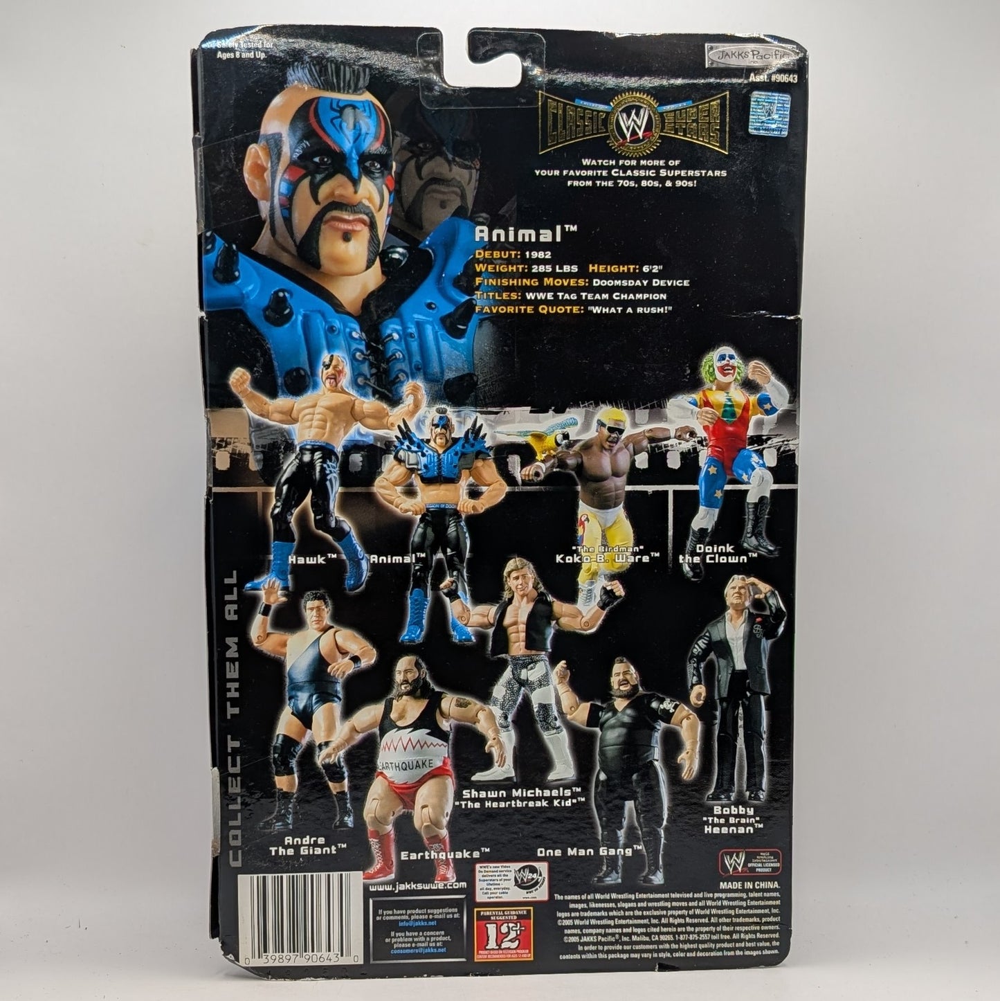 Classic Superstars 6 Legion of Doom (Animal & Hawk)