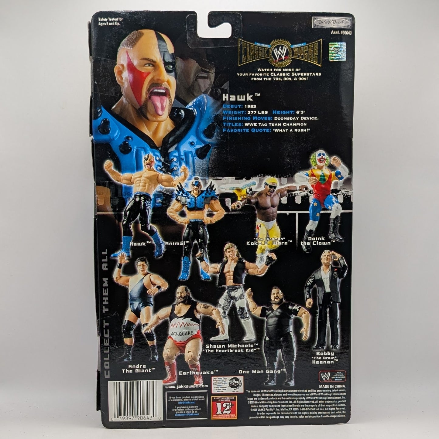 Classic Superstars 6 Legion of Doom (Animal & Hawk)