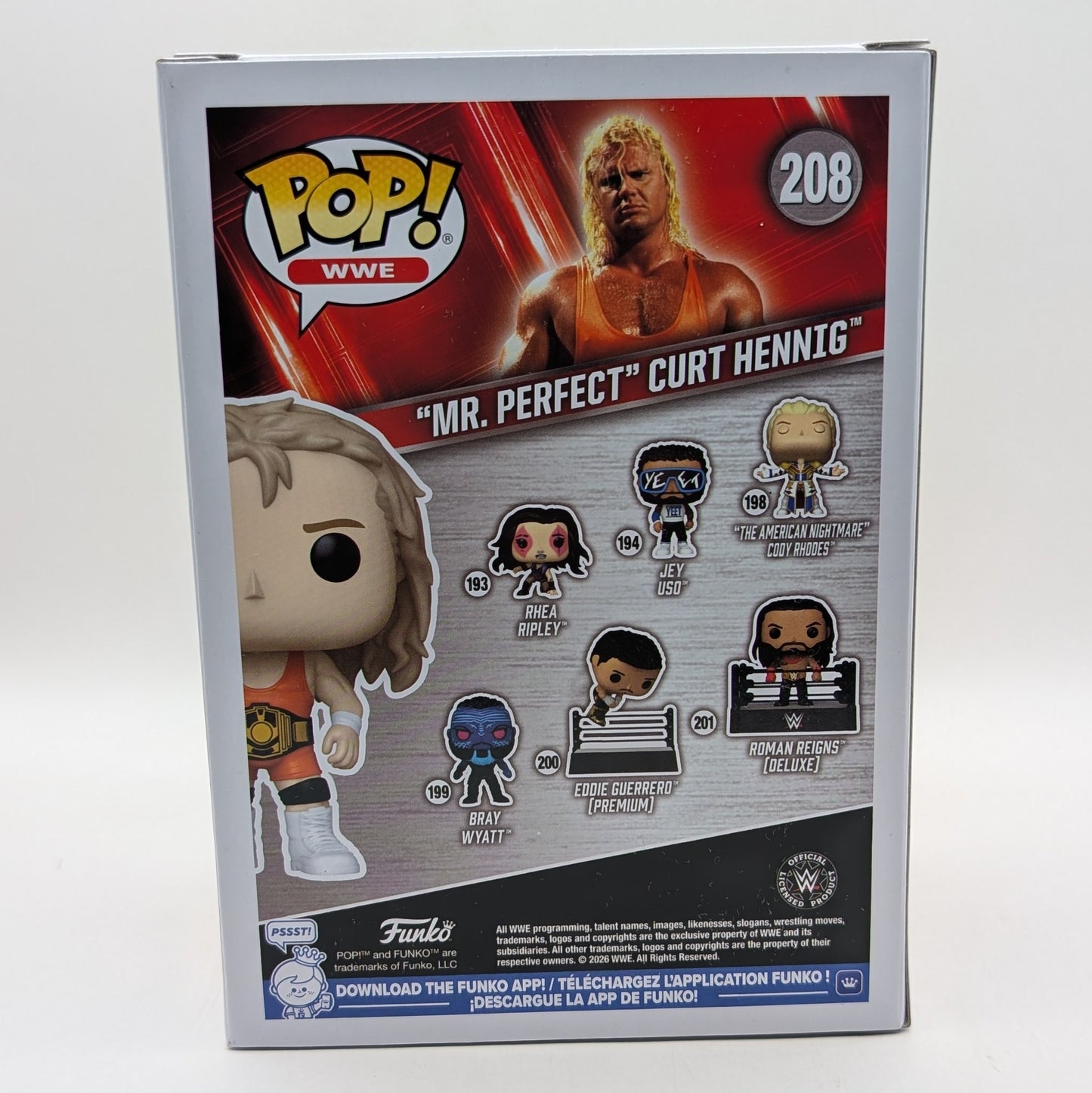 Funko POP! WWE Mr. Perfect (#208)