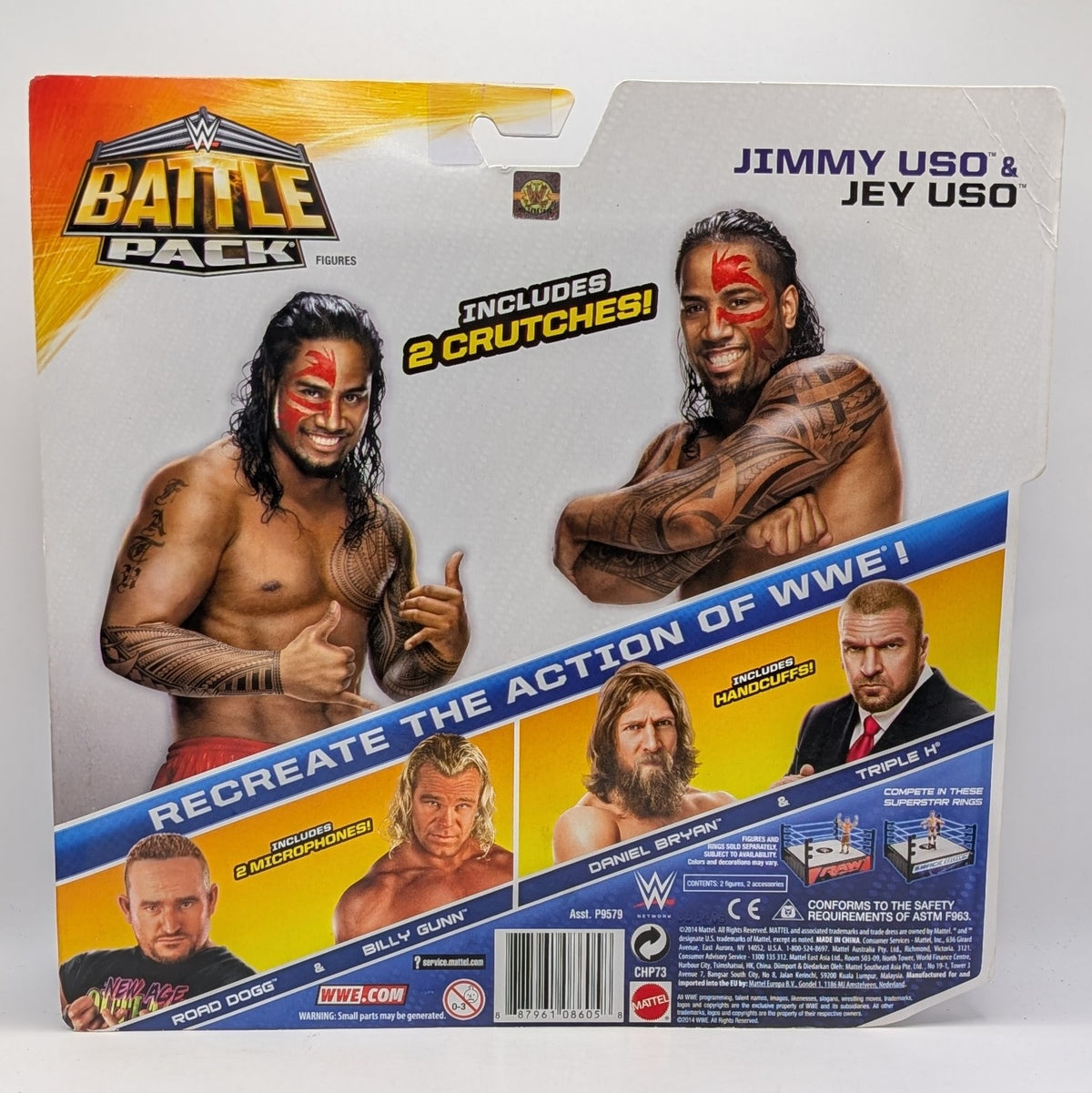 Main Event Battle Pack 32 The Usos (Jimmy & Jey Uso)