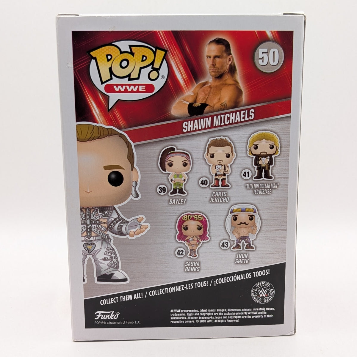 Funko POP! WWE Shawn Michaels (#50)