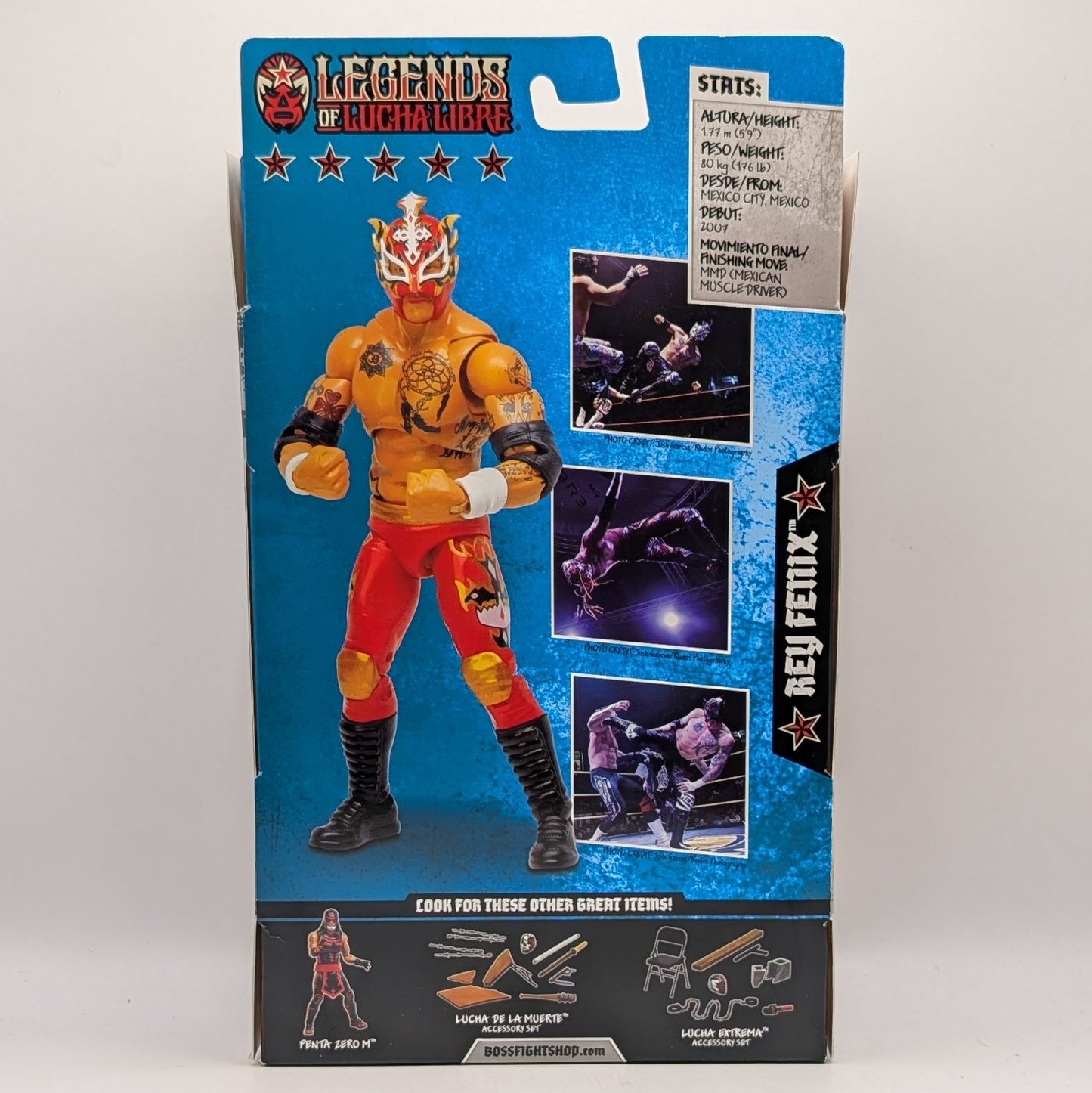 Boss Fight Legends of Lucha Libre Premium 1 Rey Fenix