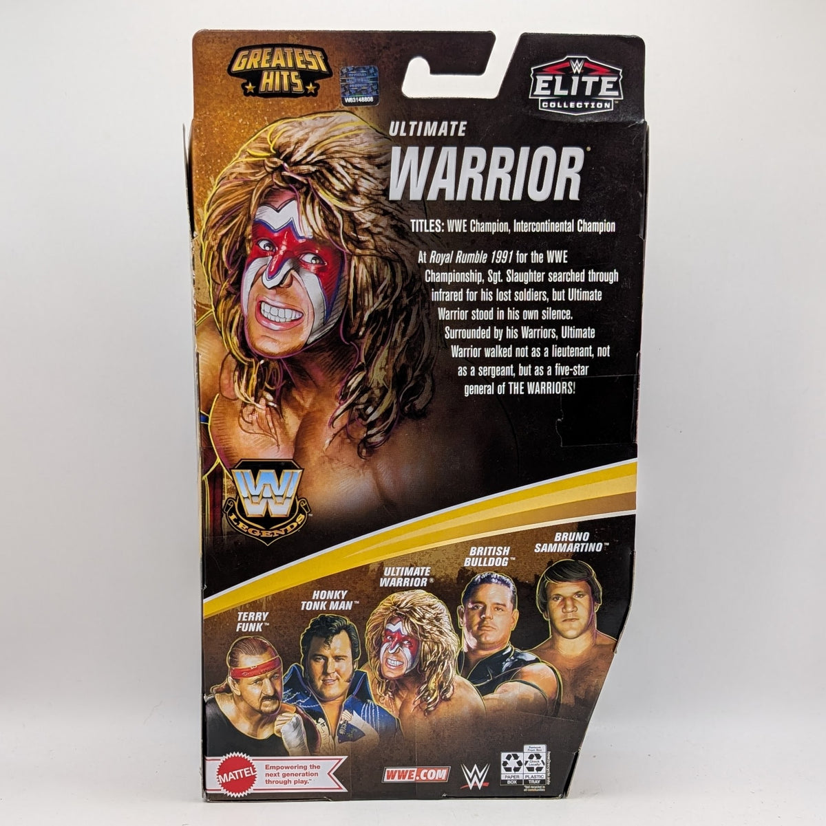 Elite Legends Greatest Hits 1 Ultimate Warrior