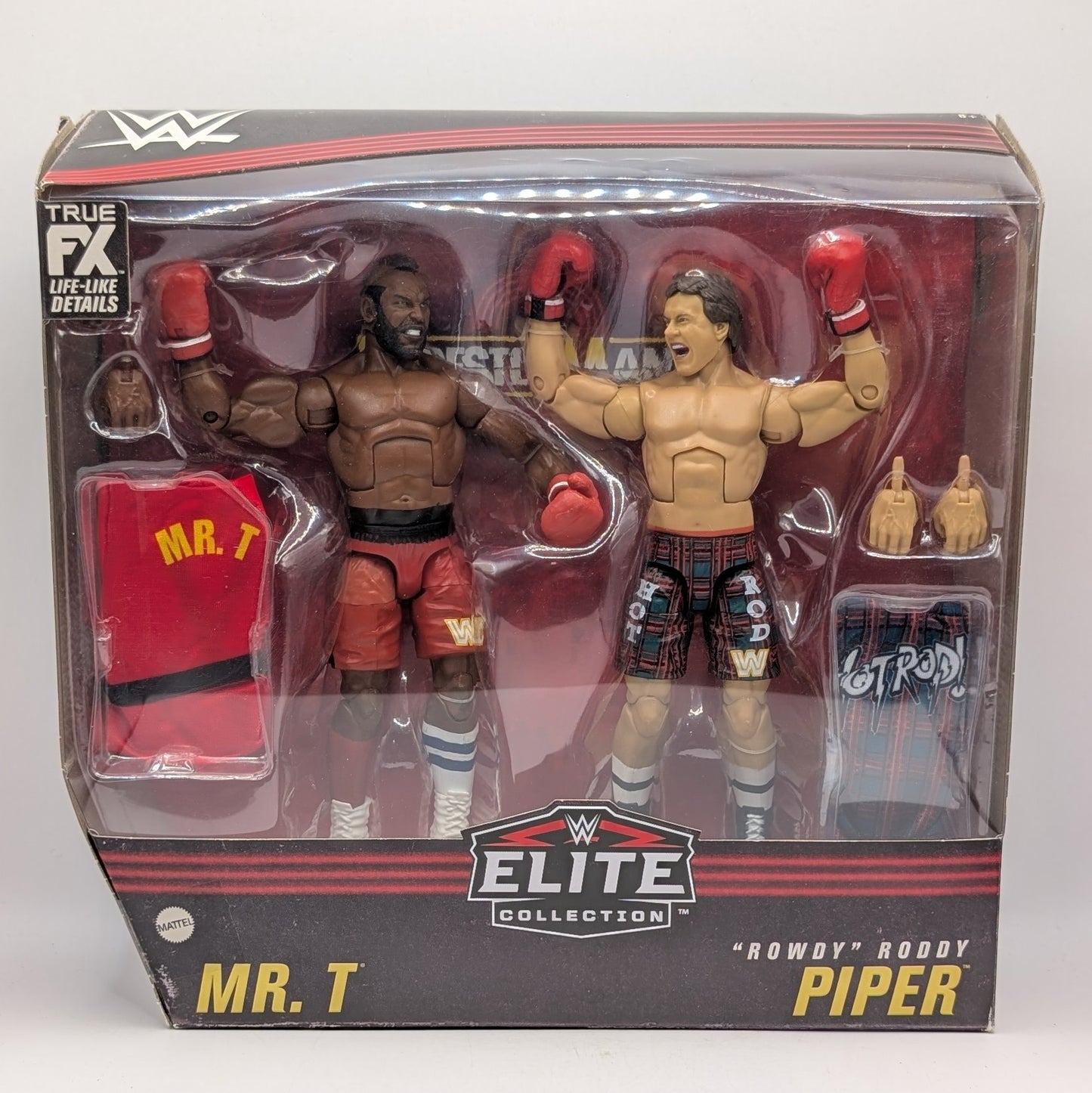 Elite Exclusive 2-Pack Mr. T vs. Roddy Piper