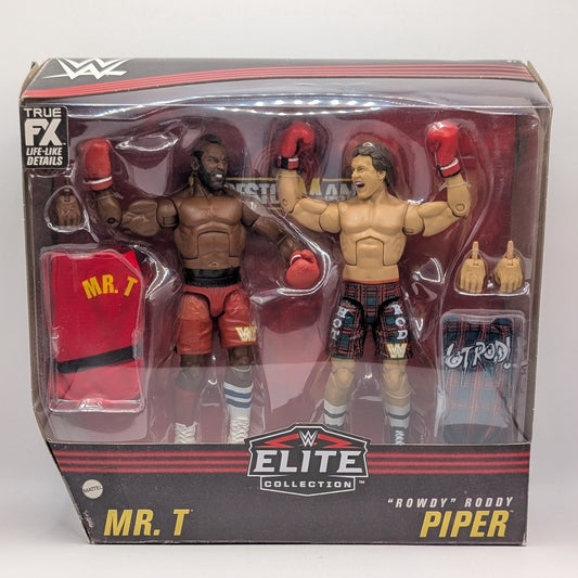 Elite Exclusive 2-Pack Mr. T vs. Roddy Piper