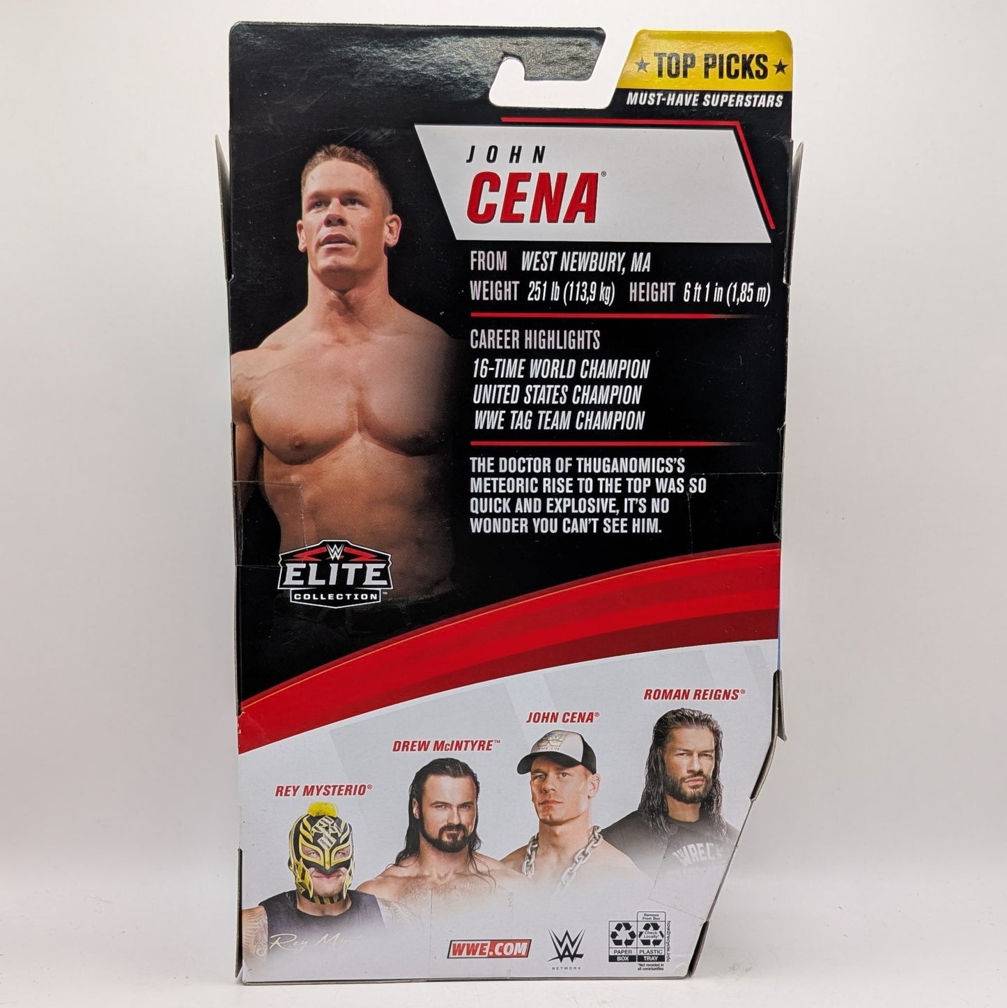 Elite Top Picks 2022 John Cena
