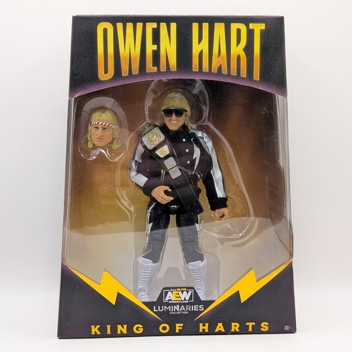 AEW Unrivaled Ringside Exclusive King of Harts Owen Hart