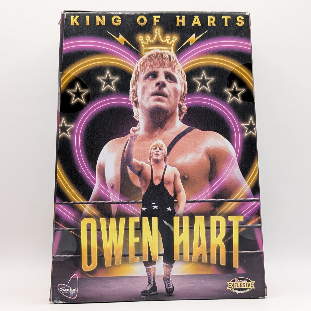 AEW Unrivaled Ringside Exclusive King of Harts Owen Hart