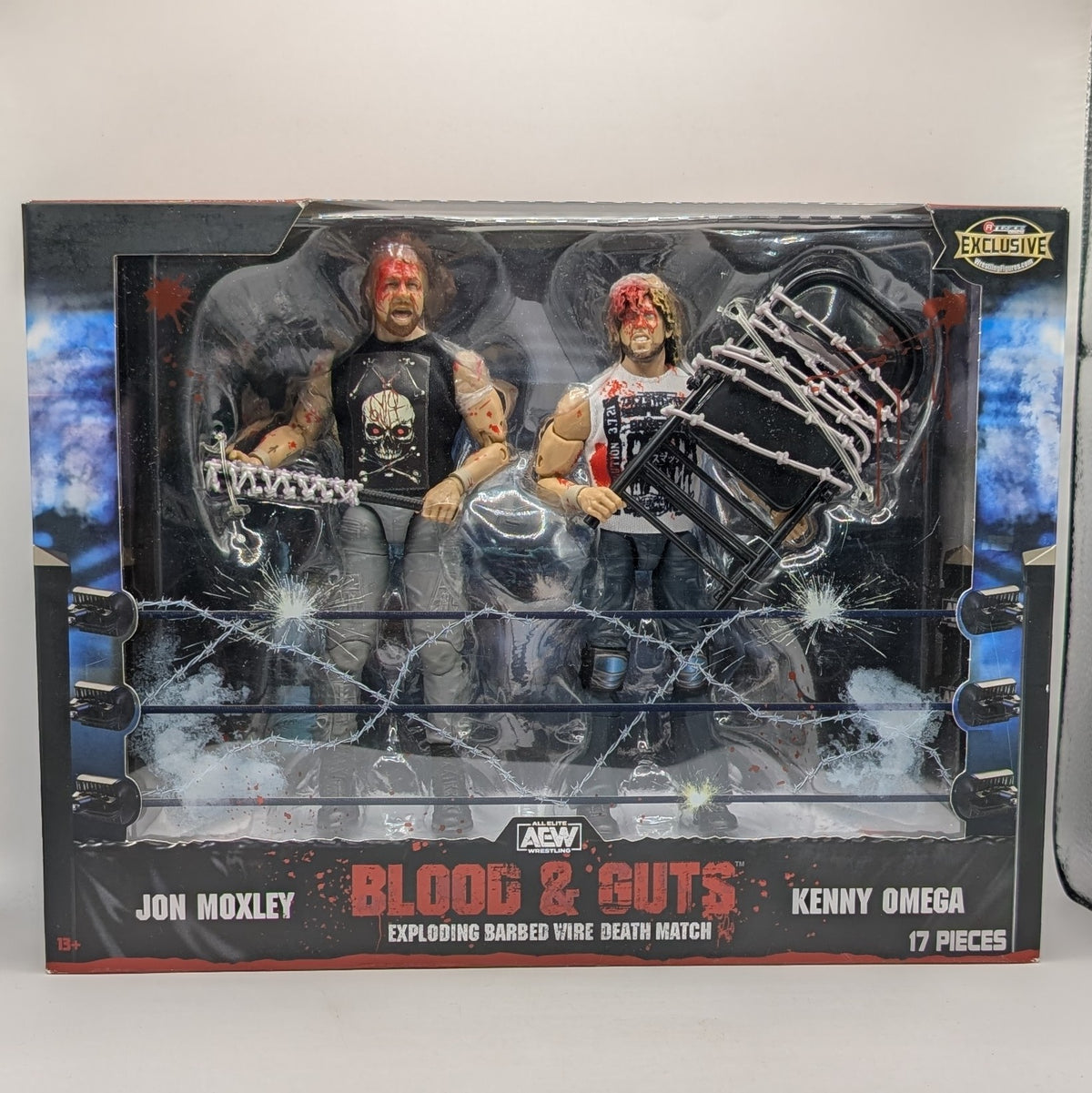 AEW Unrivaled Ringside Exclusive Blood & Guts Jon Moxley vs. Kenny Omega