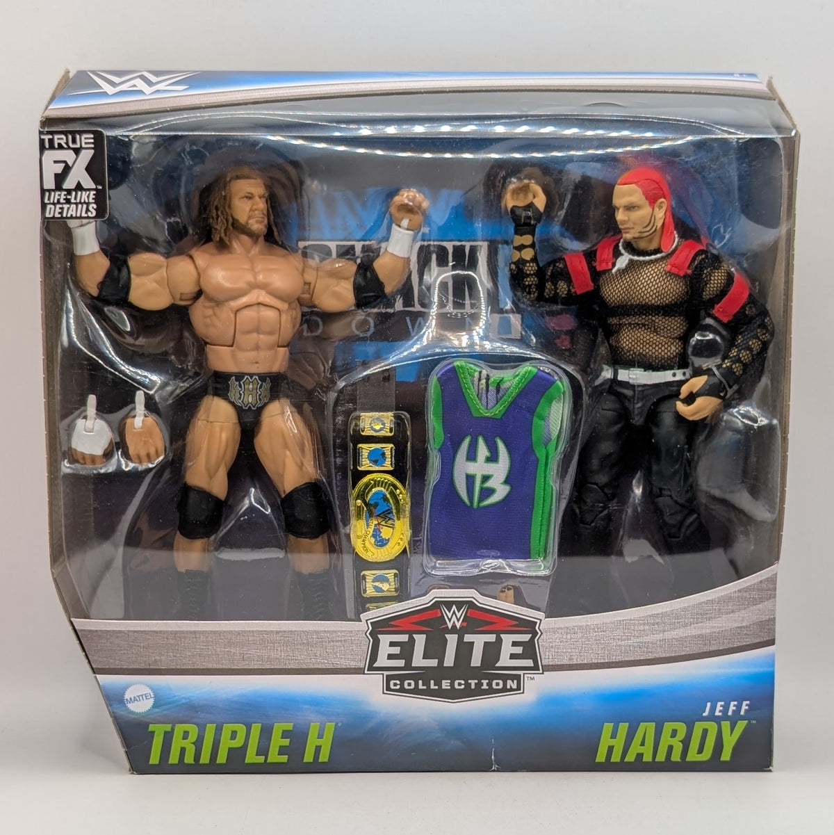 Elite Exclusive 2-Pack Triple H vs. Jeff Hardy