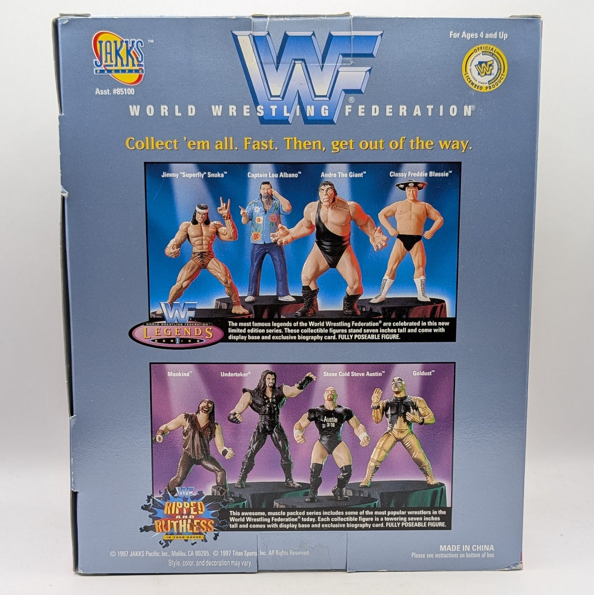 Jakks Legends 1 Jimmy 'Superfly' Snuka