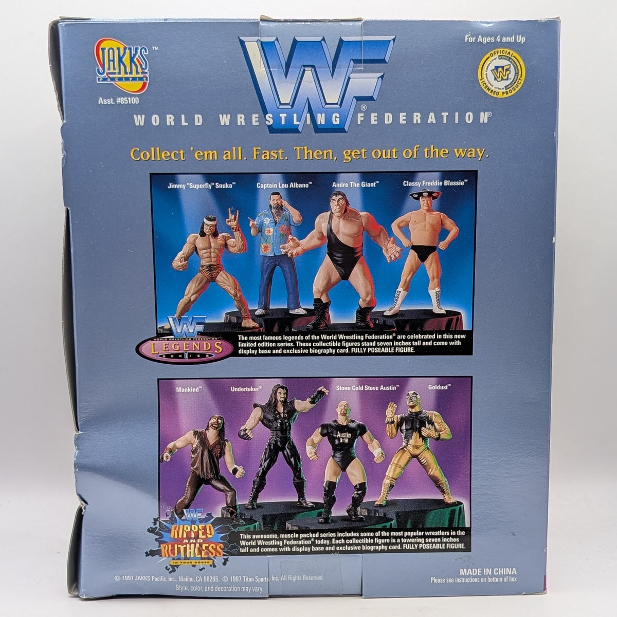 Jakks Legends 1 Captain Lou Albano