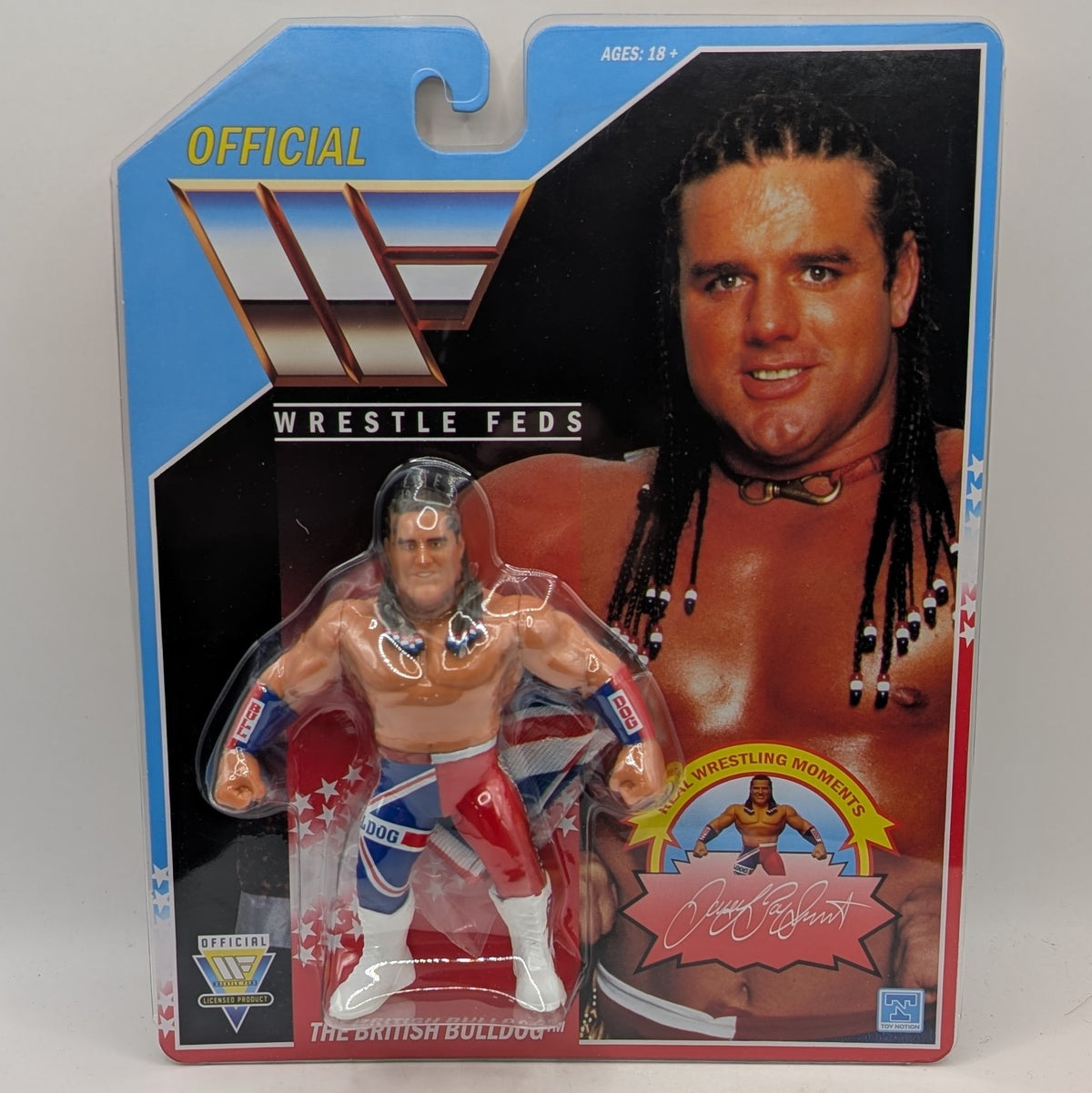 Toy Notion Wrestle Feds 1 British Bulldog