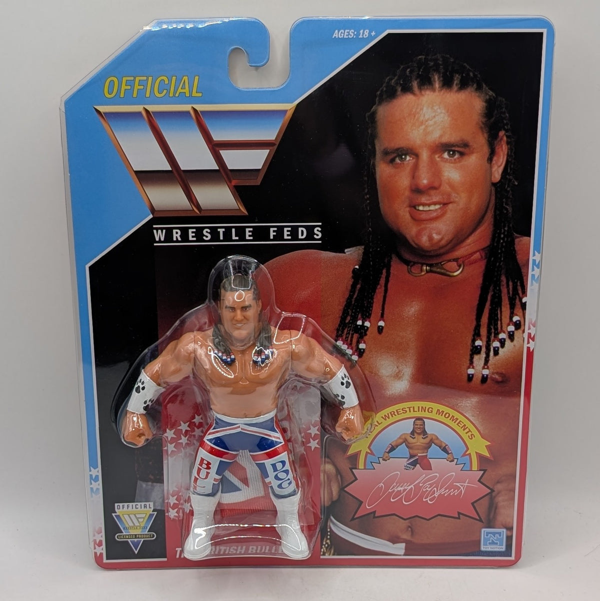 Toy Notion Wrestle Feds 1 British Bulldog