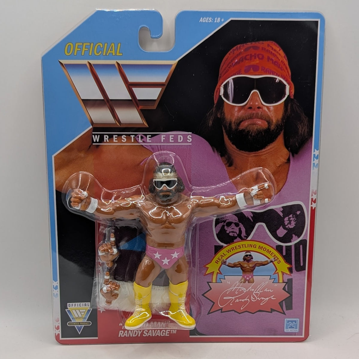 Toy Notion Wrestle Feds 1 'Macho Man' Randy Savage