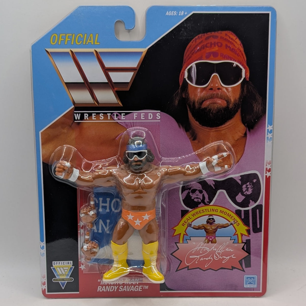 Toy Notion Wrestle Feds 1 'Macho Man' Randy Savage