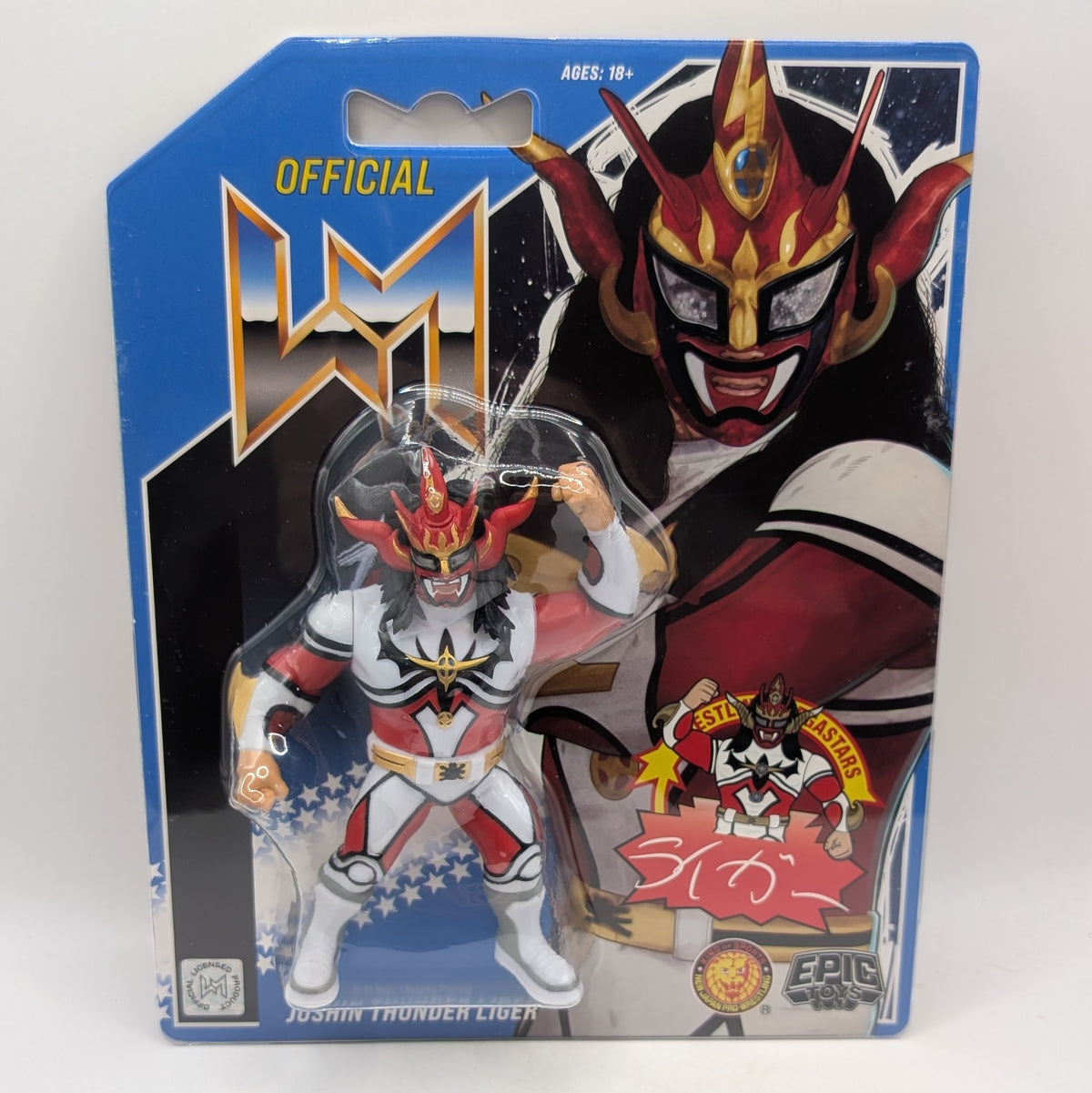 Epic Toys Wrestling Megastars 3 Jushin 'Thunder' Liger