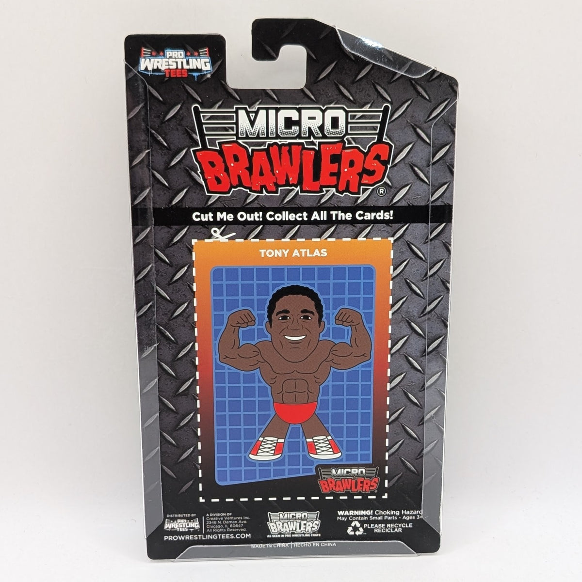 PWT Micro Brawler 2026 K&S Wrestlefest Exclusive Tony Atlas