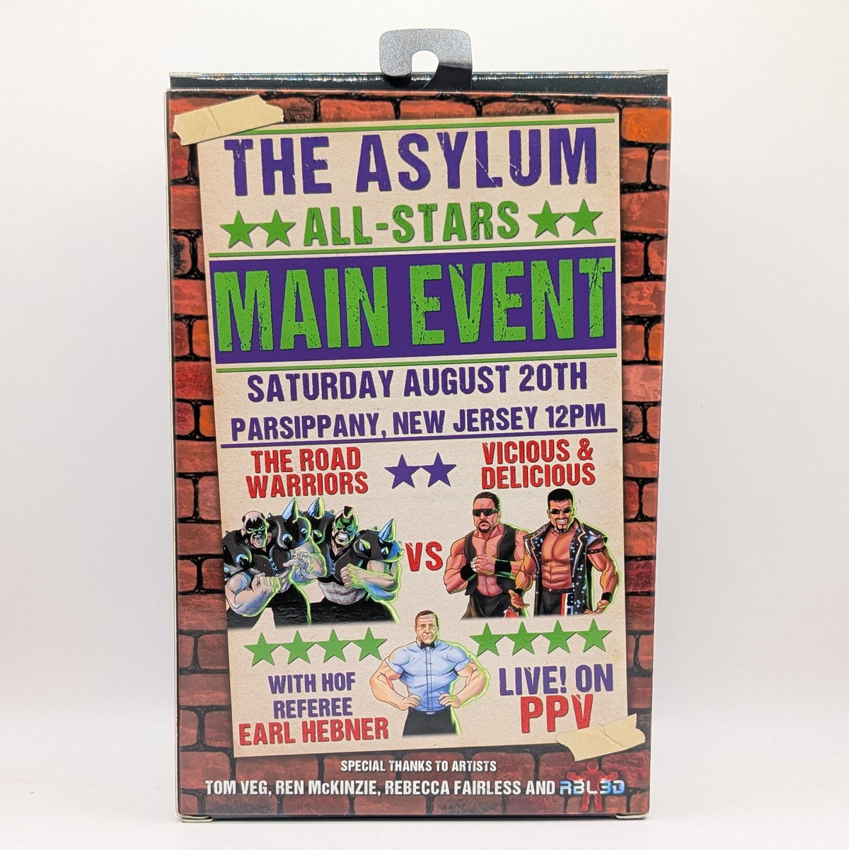 Asylum All-Stars 1 Road Warrior Hawk