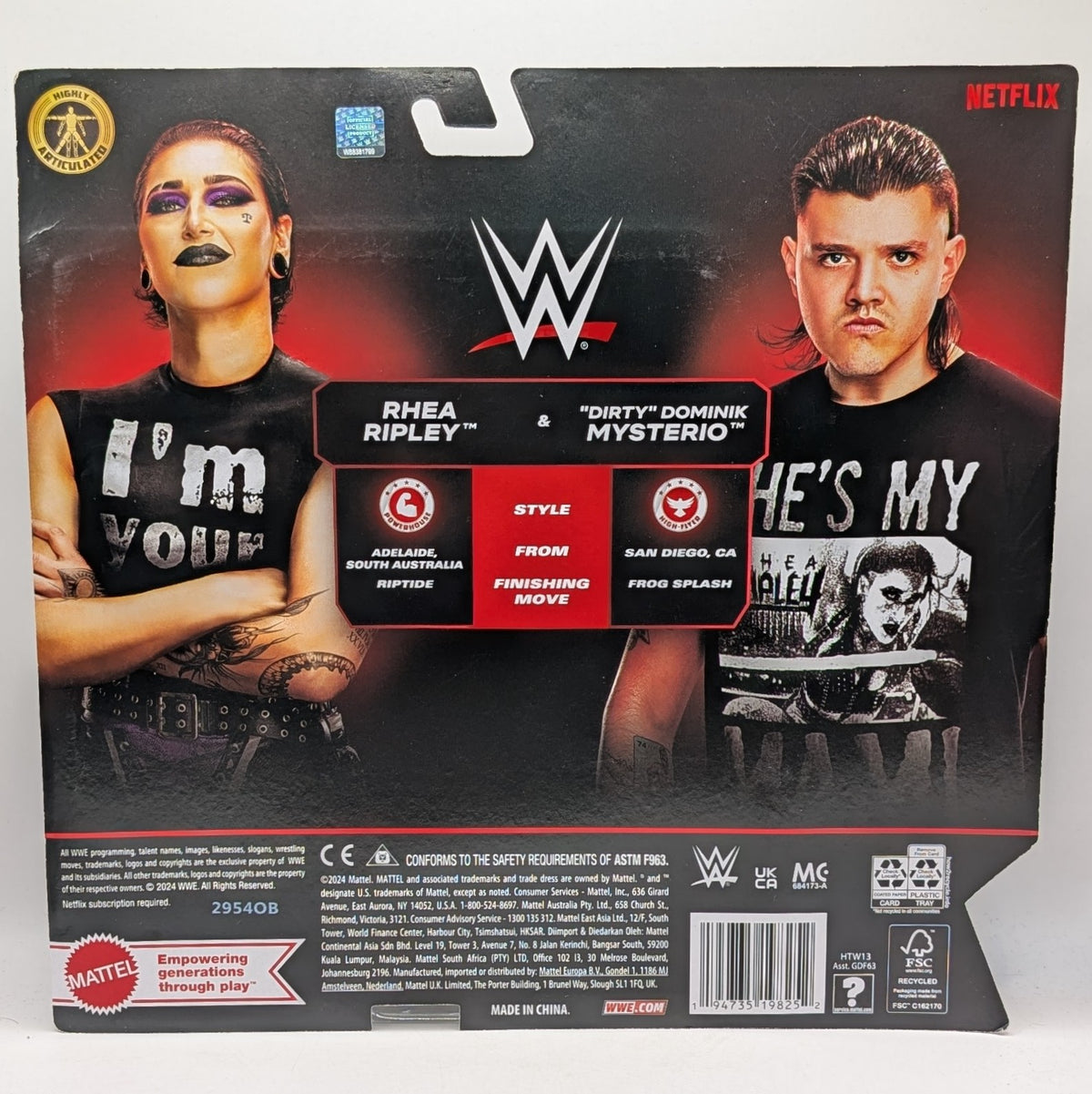 Main Event (Basic) Showdown 18 Rhea Ripley vs. Dominik Mysterio