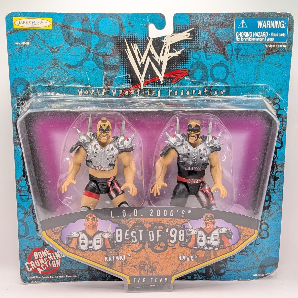 BCA Best of '98 Tag Team LOD 2000 (Animal & Hawk)