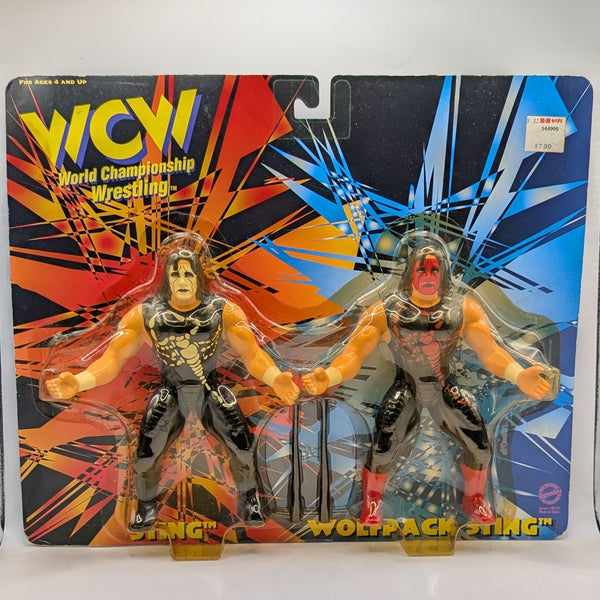 WCW OSFTM 2-Pack Exclusive Sting & Wolfpack Sting