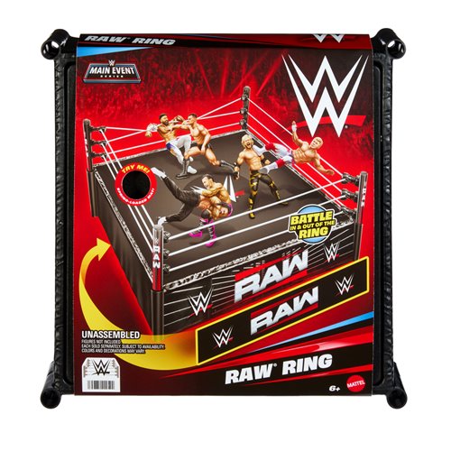 ***PRE-ORDER*** Main Event Raw Playset Ring