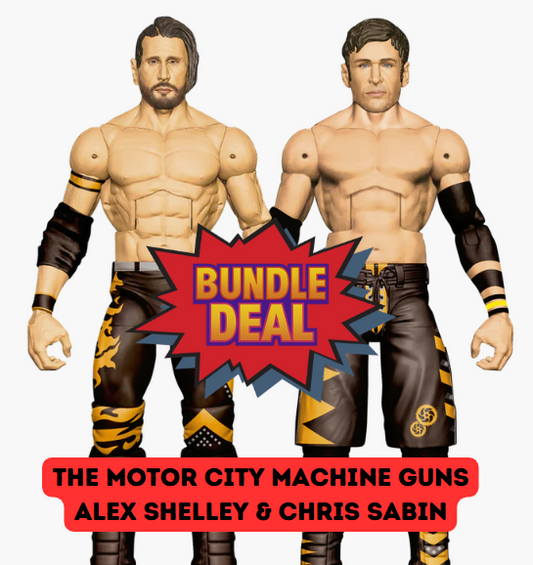 ***PRE-ORDER*** Elite 124 The Motor City Machine Guns (Alex Shelley & Chris Sabin)