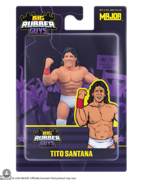 ***PRE-ORDER*** Major Big Rubber Guys 17 Tito Santana