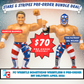 FC Wrestle Something Wrestlers 5 Stars & Stripes ('The Patriot' Del Wilkes & Marcus Bagwell)