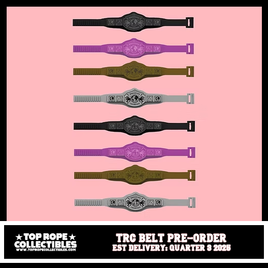 ***PRE-ORDER*** Top Rope Collectibles Belts