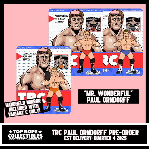 ***PRE-ORDER*** Top Rope Collectibles 'Mr. Wonderful' Paul Orndorff