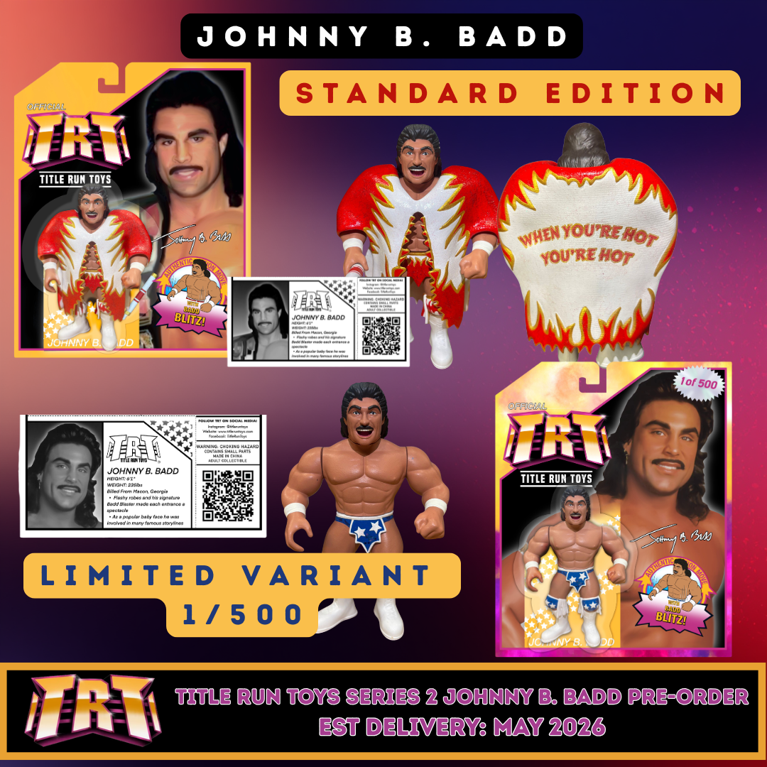 ***PRE-ORDER*** Title Run Toys Series 2 Johnny B. Badd
