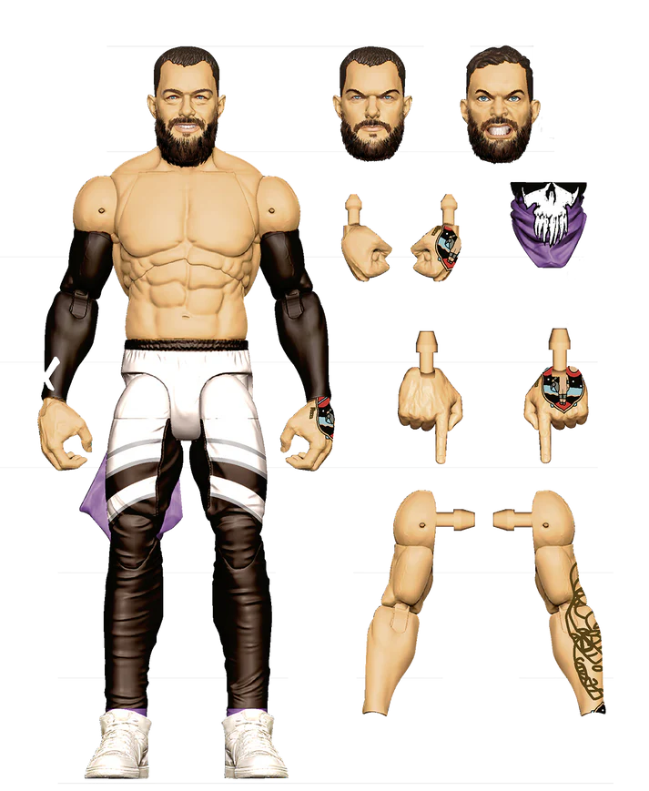 Ultimate Edition 24 - Set of 3 (Bray Wyatt, Finn Balor, & Solo Sikoa)