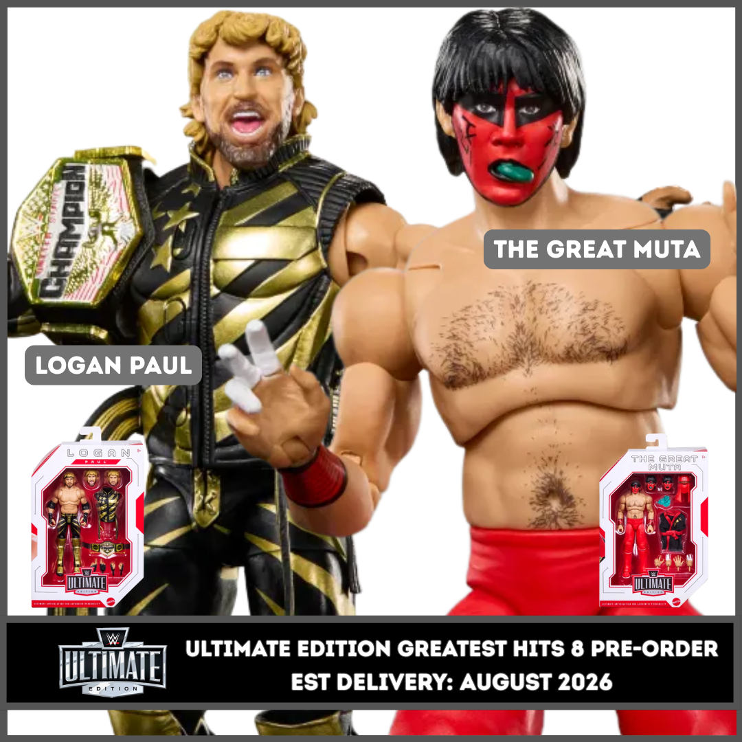 ***PRE-ORDER*** Ultimate Edition Greatest Hits 8 - Set of 2 (The Great Muta & Logan Paul)
