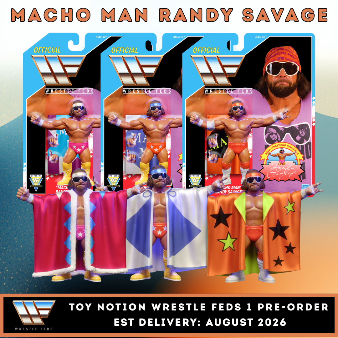 Toy Notion Wrestle Feds 1 'Macho Man' Randy Savage