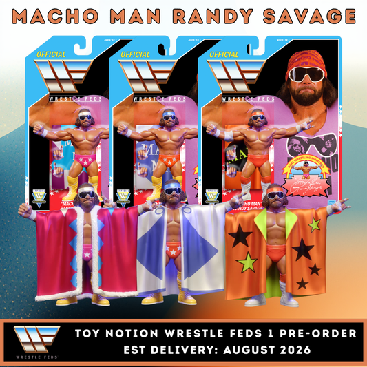Toy Notion Wrestle Feds 1 'Macho Man' Randy Savage