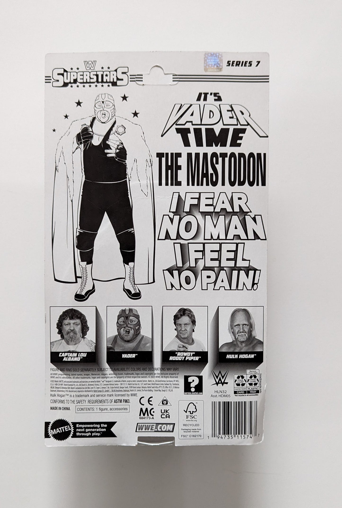 WWE Superstars 7 Vader